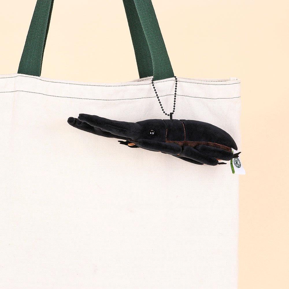 COLORATA Giraffe Stag Beetle Plush Mascot (Realistic Insect with Chain) Cute Stag Beetle Keychain Doll Gift (Twice Tested) Christmas Present