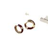 Ancola Zircon Bamboo Ear Cuffs - Women's Elegant Retro Earrings