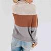 Womens Off The Shoulder Sweater Casual Knitted Loose Long Sleeve Pullover