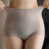 Ice Silk Postpartum Body Shaper High Waist Slimming Panties Fashion Butt Lifter Briefs Women