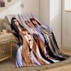Famous European band for all seasons blanket lunch break throw gift