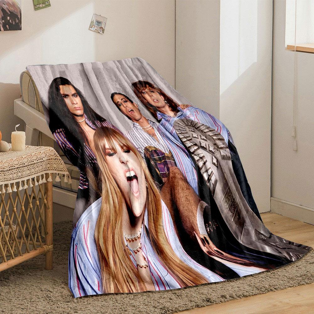 Famous European band for all seasons blanket lunch break throw gift