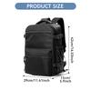 Vacuum Backpack Travel Bag For Men Large Capacity Backpack Business Laptop Backpack Women Men Expandable Backpack School Bag
