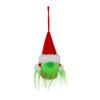 LED Christmas Resin Small House Ornaments Luminous Resin Clock Tower