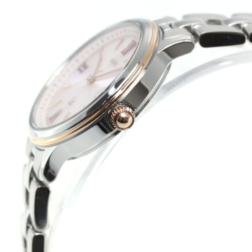 Orient IO Solar Watch, Made In Japan, with Manufacturer's Warranty, RN-WG0006P, Women's, Pink