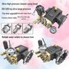 Green Wind High-Pressure Washer Pump Head - Black Cat Ceramic Plunger for Car Wash & Humidifier