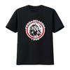 Herren Maglia T Shirt Italienischer FuBall LWengrube Stadion Design Schwarz Regular Fit Casual Maschinenwaschbar Vintage