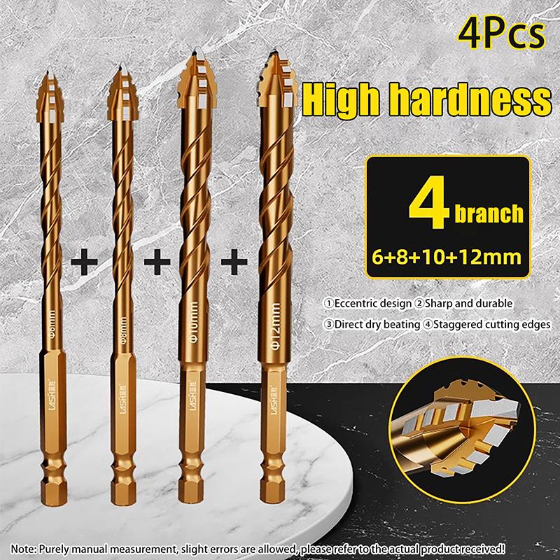 

Модернизированное четырехгранное пилообразное сверло для сверления плитки и бетона, специальное сверло для электрической дрели сверхвысокой твердости A1