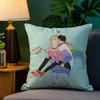 Cartoon H-HeartstopperS Pillow Case Plush Linen Soft Double Sided Printed Design Throw Cushion Decorative Home