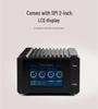 Raspberry Pi CM4 NAS Server with Dual SATA & 2-inch LCD