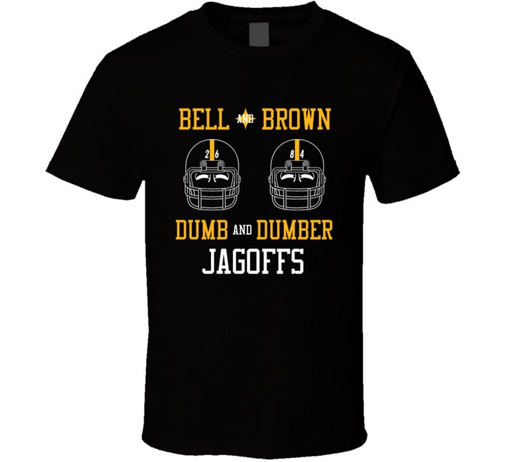 Le'veon Bell Antonio Brown Dumb And Dumber Jagoffs Pittsburgh Football Fan