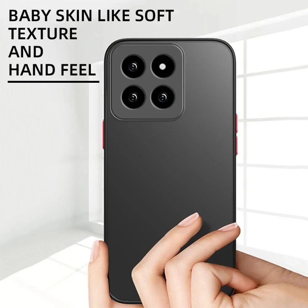 Luxuriöse Skin-Feel-Hülle für Xiaomi 17 14 13 11 10 T Pro Lite ULTRA 12 X POCO X6 X5 M6 F6 F5 Pro 4G 5G C75 Senior Silikongelhülle