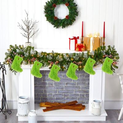 Christmas Atmosphere Party Plush Christmas Socks Christmas Decorations Props Ornaments