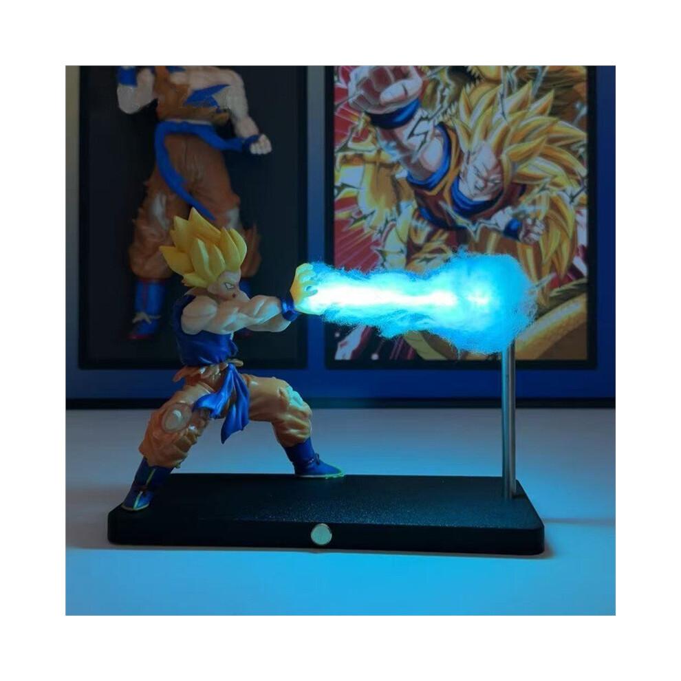 Dragon Ball Goku Kamehameha Toy Night Light Anime Kids Room Gift Collectors