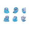 Glow in The Dark Mini Ghost Figures with Box Luminous Small Resin Ghost Figurine Miniature Ghost Garden Decor for Halloween Party Favors