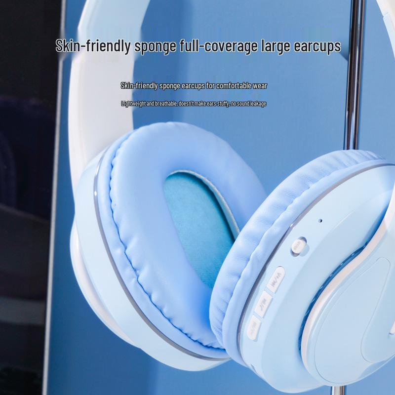 Gradient Color Wireless Stereo Gaming Headset