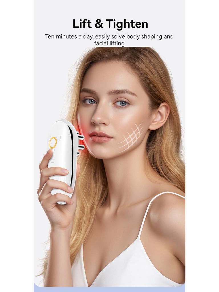 Colorful EMS Microcurrent Fat Removal & Face Lifting Massager