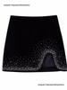 European & American Style Elegant Velvet High-Waisted Mini Skirt for Women - Autumn/Winter 2026 Collection