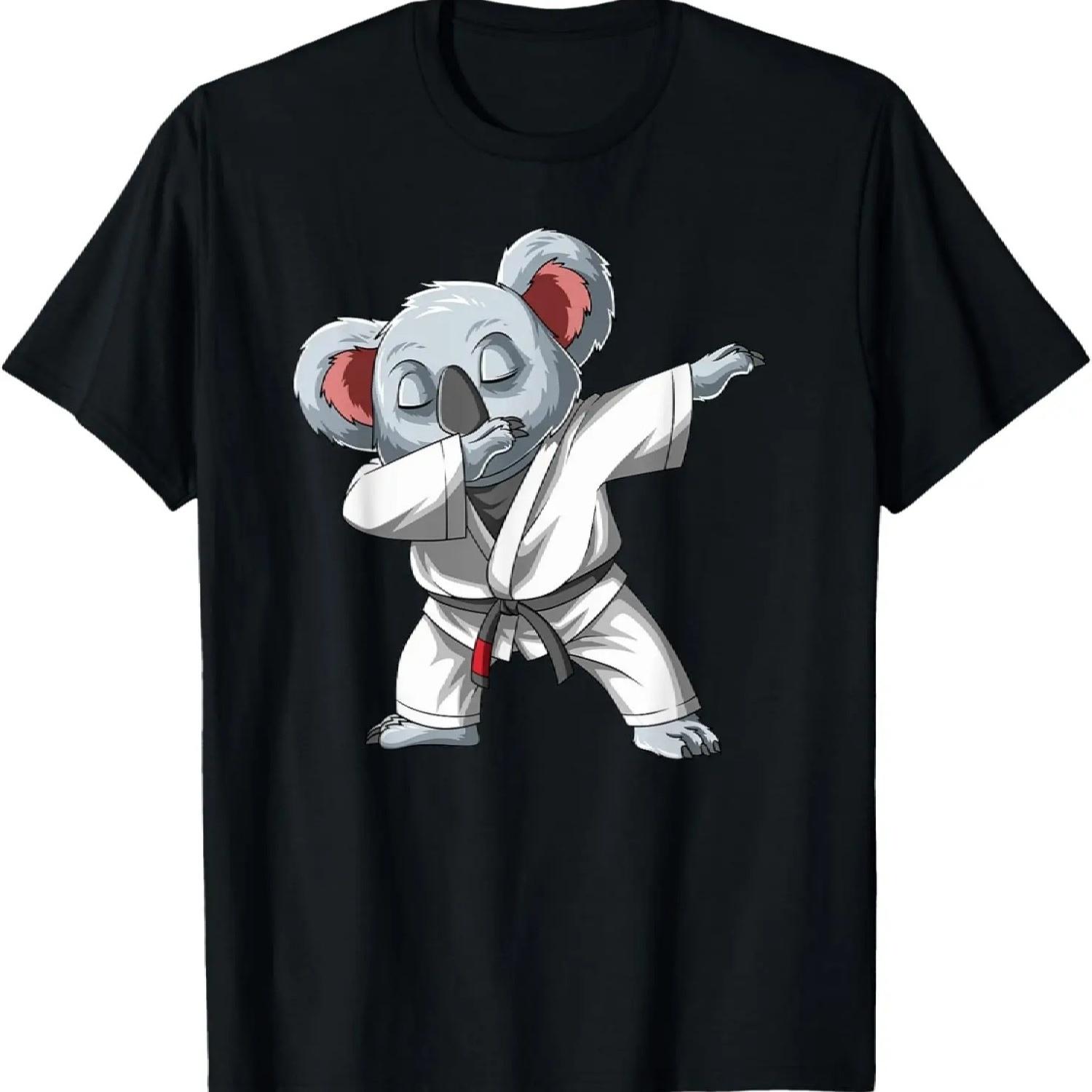 Футболка Dabbing Koala Бразильское джиу-джитсу и дзюдо S