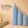 Extra Long Long Hot Water Bottle 500ml/1000ml/2500ml Warm Compress Heater  Winter Hand Warmer