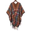 Women'S Bohemian Shawl Travel Ethnic Large Cape Fashion Winter Tassel Warm Scarf