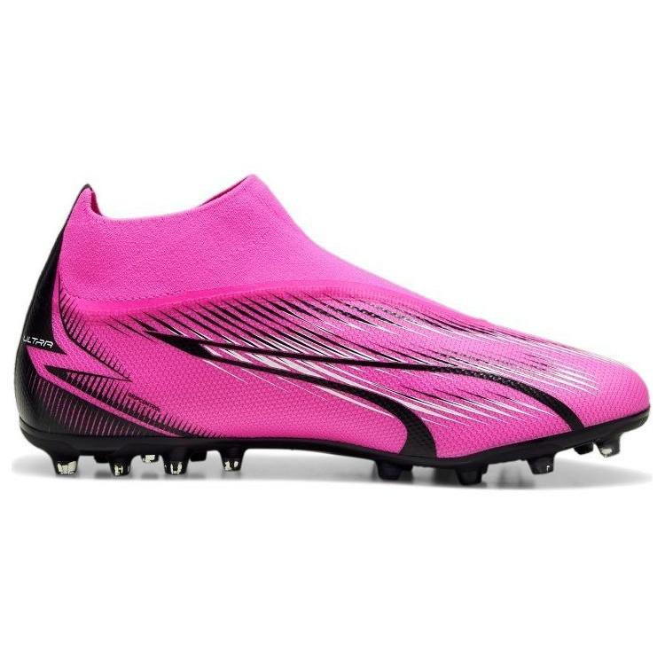 Puma Ultra Match MG Multi Ground Soccer Shoes Men's Pink Black White 107760-01
