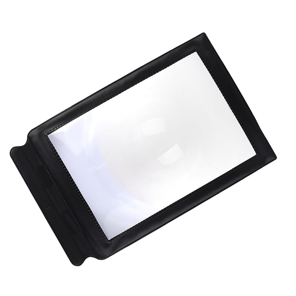A4 Full Page 3x Magnifier Sheet LARGE Magnifying Glass Book Reading Aid PVC Lens