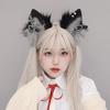 Handmade Cute Plush Animal Ears Cosplay Comic Show Punk Headband Spice Girl Headgear European and American Style Hair Accessories