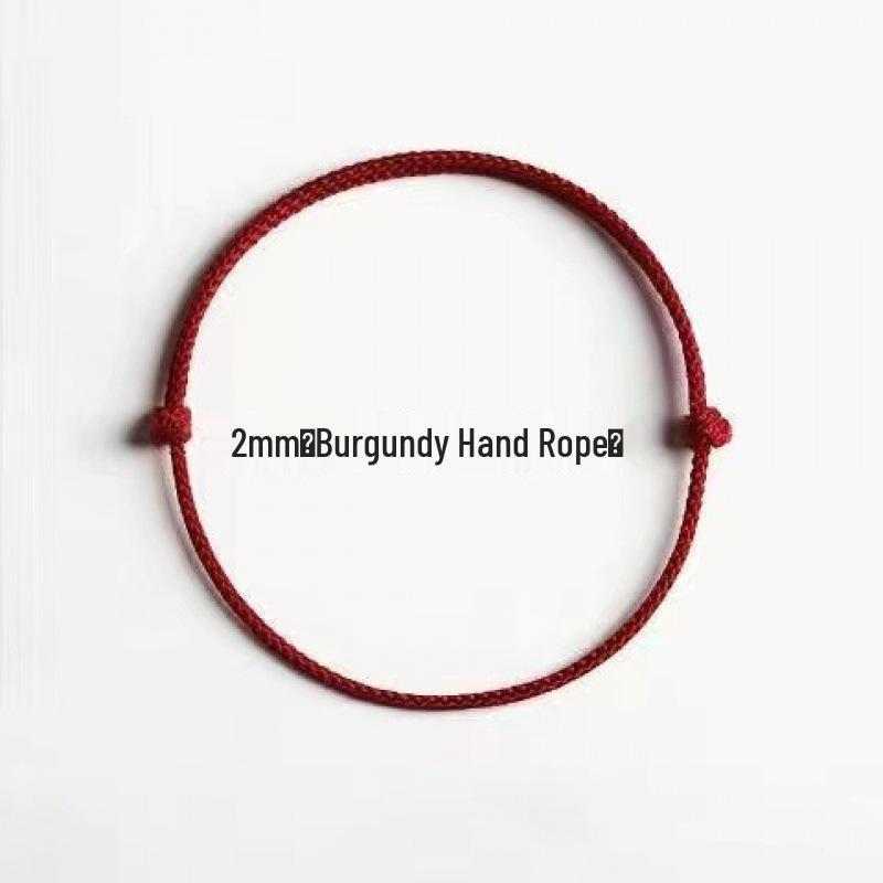 Red String Benmingnian Hand Rope: Men's Bracelet, Women's Anklet, Couple's Anklet