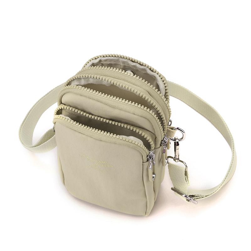 Kleine Tasche Damen Schulter Umhängetasche Nylon Handy Tasche
