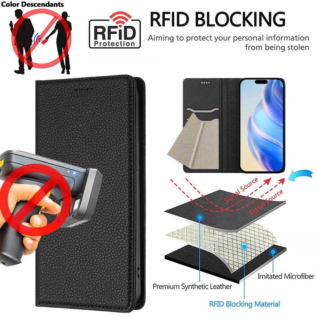 Magnetic Flip Phone Case for VIVO Y400 Y500 X300I X200S V60 Y76 Y31 Y39 V50 LITE S30 iQOO Z9X Leather Book Case with Card Slots