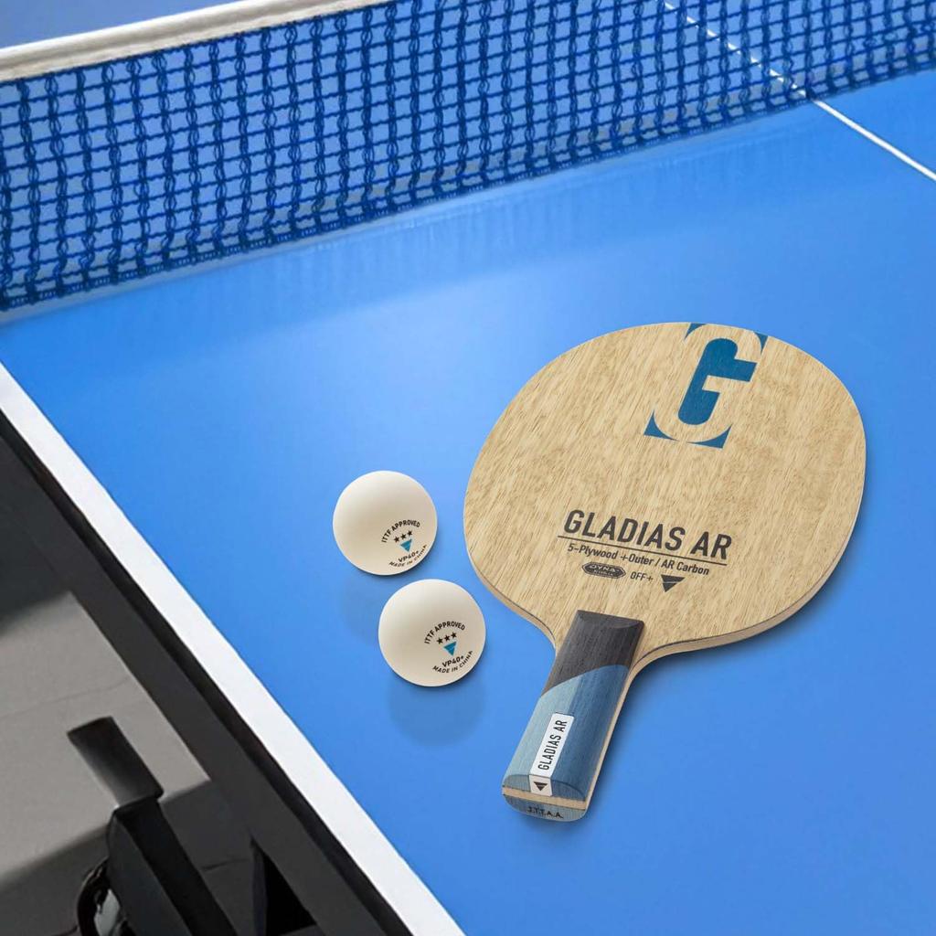 Victas Gladias AR Chinese Pen Table Tennis Racket with Offensive Chinese Pen Holder (Product Code 310503)
