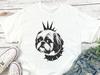 Punk Shih Tzu Irokesen Shirt - Alternative Shih Tzu Mama Papa Geschenk T-Shirt, Punk Rock Shih Tzu mit Nietenkragen T-Shirt