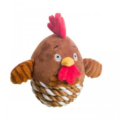 Chicken Rope Dog Toy