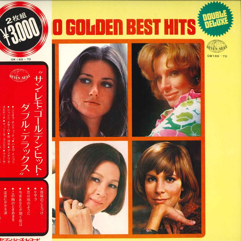 

LP Record VARIOUS - San Remo Golden Hits GW16970 SEVENSEAS 1972 Japan Obi Pop Used