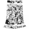 Katsuki Bakugo Fuzzy Blanket My Hero Academia Boku No Hero Academia Throw Blankets for Home Quilt Bedspread