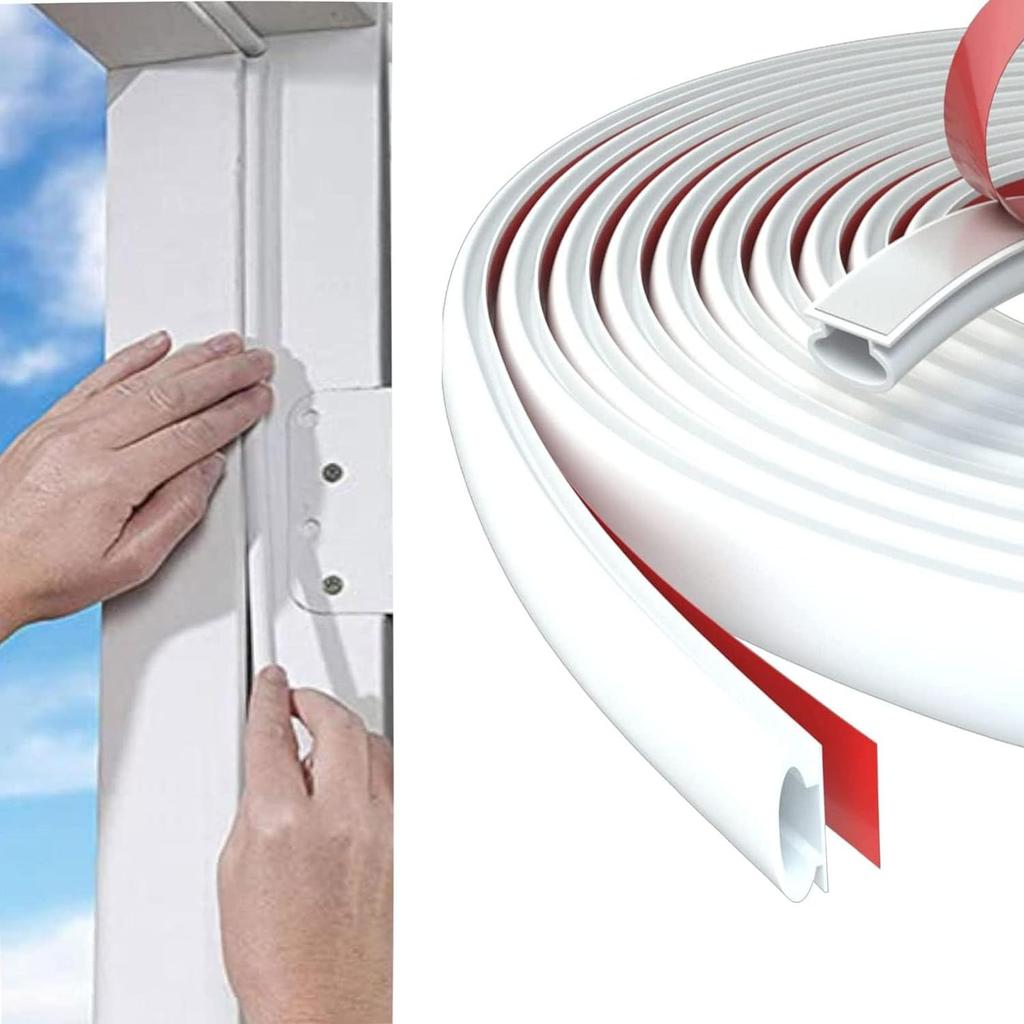 1 Piece Security Door Access Door Window Sealing Strip TPE Weatherproof Anti-Collision Strip Sound Insulationself-Adhesive