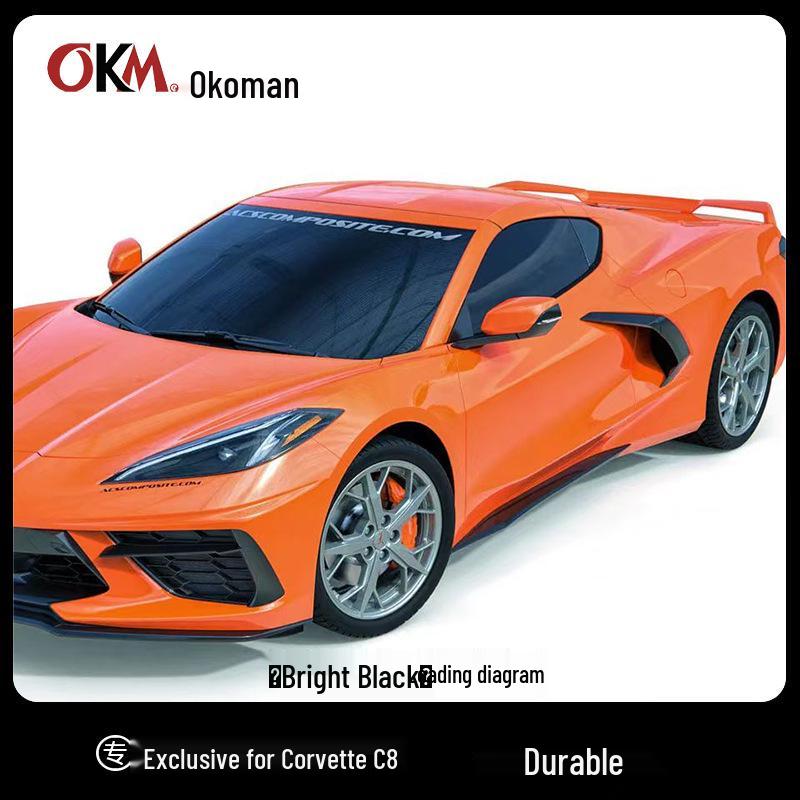 Chevrolet Corvette C8 Side Skirt Accessories (2020-2024 Models)