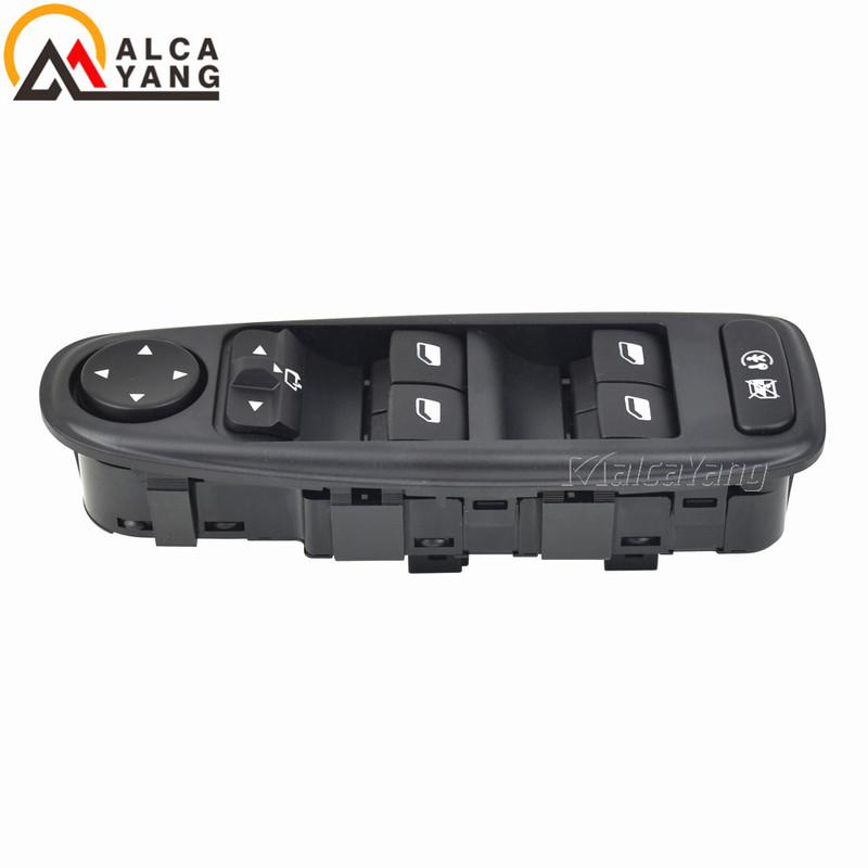 Power Window Main Switch 6554YH 6554.YH For Citroen C4 4 Picasso 2008-2013 For Peugeot Regulator Electric Folding Car Styling