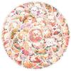 10/30/50pcs Cute Cartoon Puppy Dog and Flower Stickers Kawaii Sticker for Kids Toy DIY Water Bottle Phone Diary Graffiti Decals