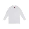 Li Ning Cba Series Solid Color Casual Sports Crew Neck Pullover Long Sleeve Sweatshirt Men sweatshirt White ATLT133-2