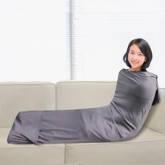 Compression Sleep Sack Portable Sleeping Wrap with Hood Stretchable Thin Sleep Sack for Adults Teens Anxiety Relief Alternative To Weighted Blankets