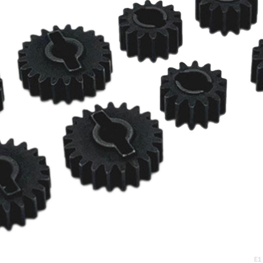 8 Pieces RC Front Rear Axle Gear Set Upgrade, 1:24 Scale 21T 14T Gears DIY Accessory for Fcx24