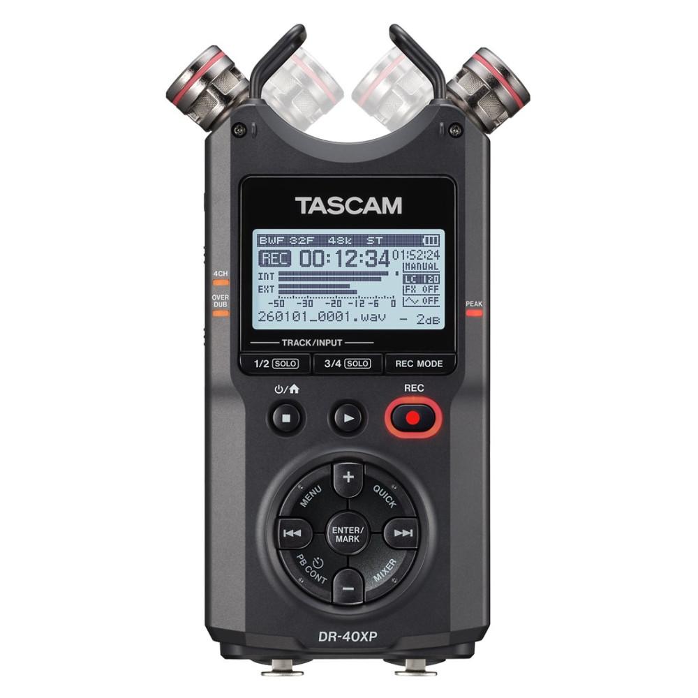 Tascam DR-40XP (Handheld, Mehrspurrecorder), Audiorecorder, Schwarz - Image 5