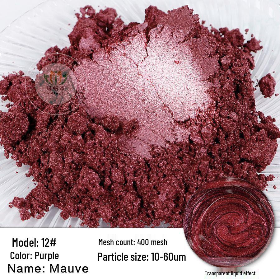 120 Color Chameleon Pearlescent Mica Powder for Epoxy Resin, Paint, and Watercolor