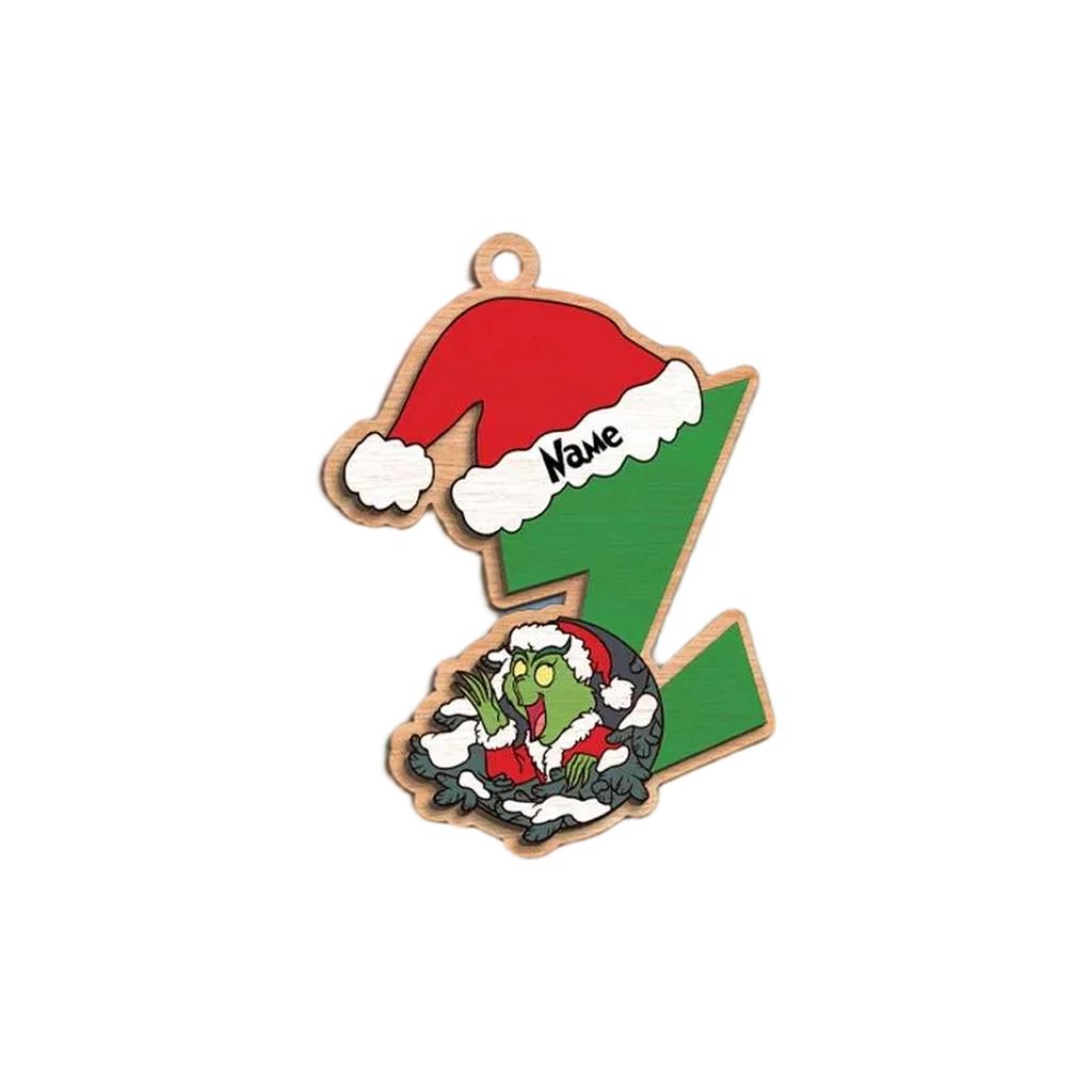 2D Baby's Christmas Ornament Gift For New New Mom Newborn