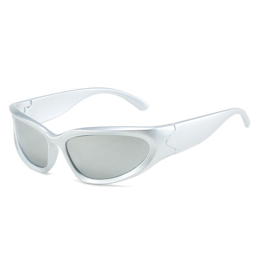 Popular Women's Sunglasses Punk Sunglasses Unique Sports Sun Glasses Men UV400 Goggle Shades Mirror Colorful  Eyewear