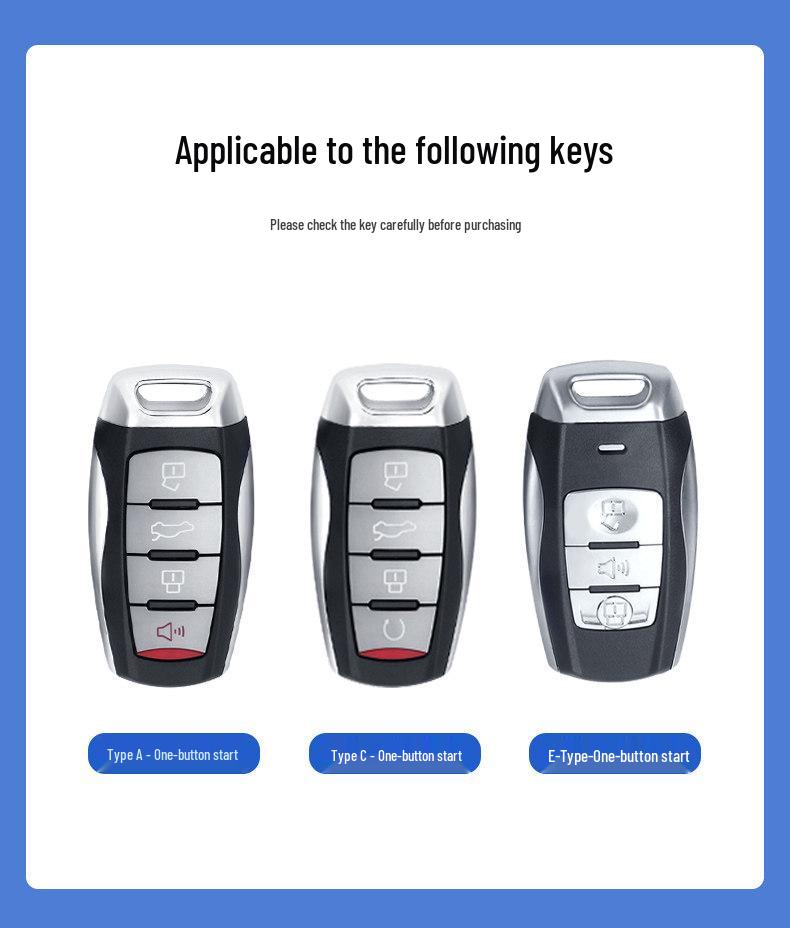 Great Wall Haval Key Case for H6, H2, M6, Big Dog, Cannon, Coupe, H2S, H9, Kun Ming Models