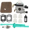 Carburator pentru STIHL FS38 FS45 FS46 FS55 KM55 FS85 cu Filtru de Aer Combustibil Garnituri Înlocuire OEM P/N:4140-120-0619