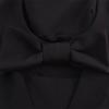 European & American Style Women's Square Neck Spaghetti Strap Top with Back Bowknot
